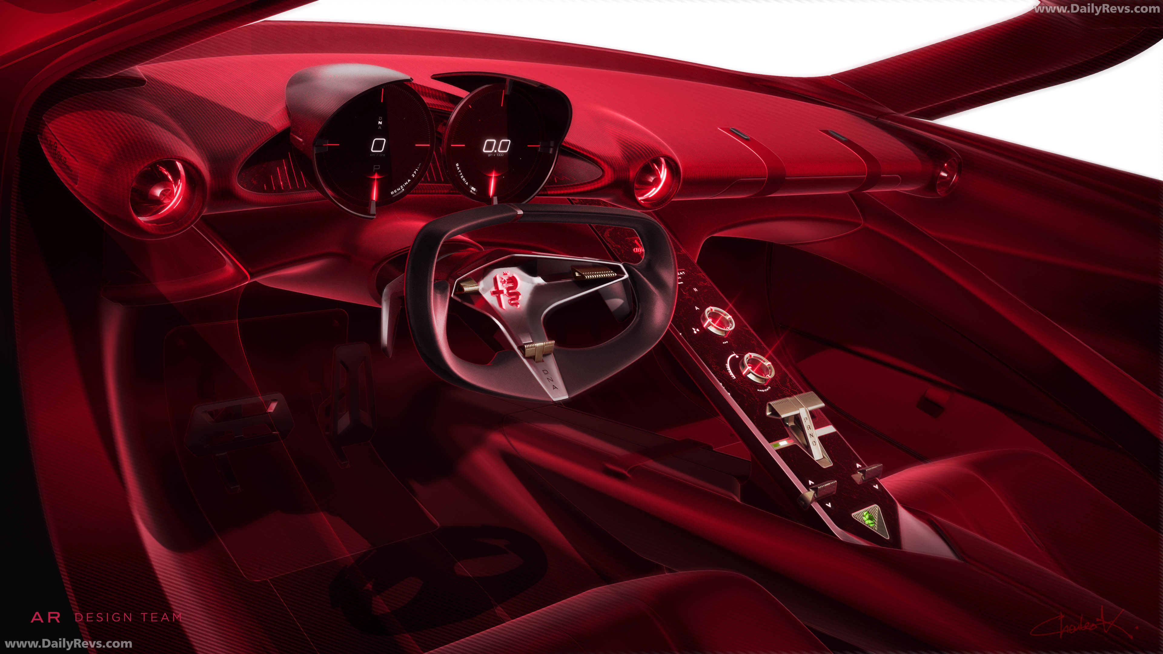 2026 Alfa Romeo Cuorerosso Concept Interior